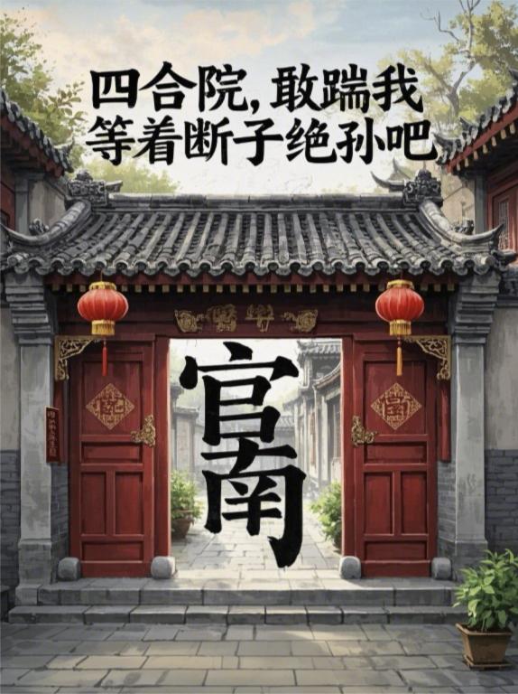 四合院敢踹我等着断子绝孙吧